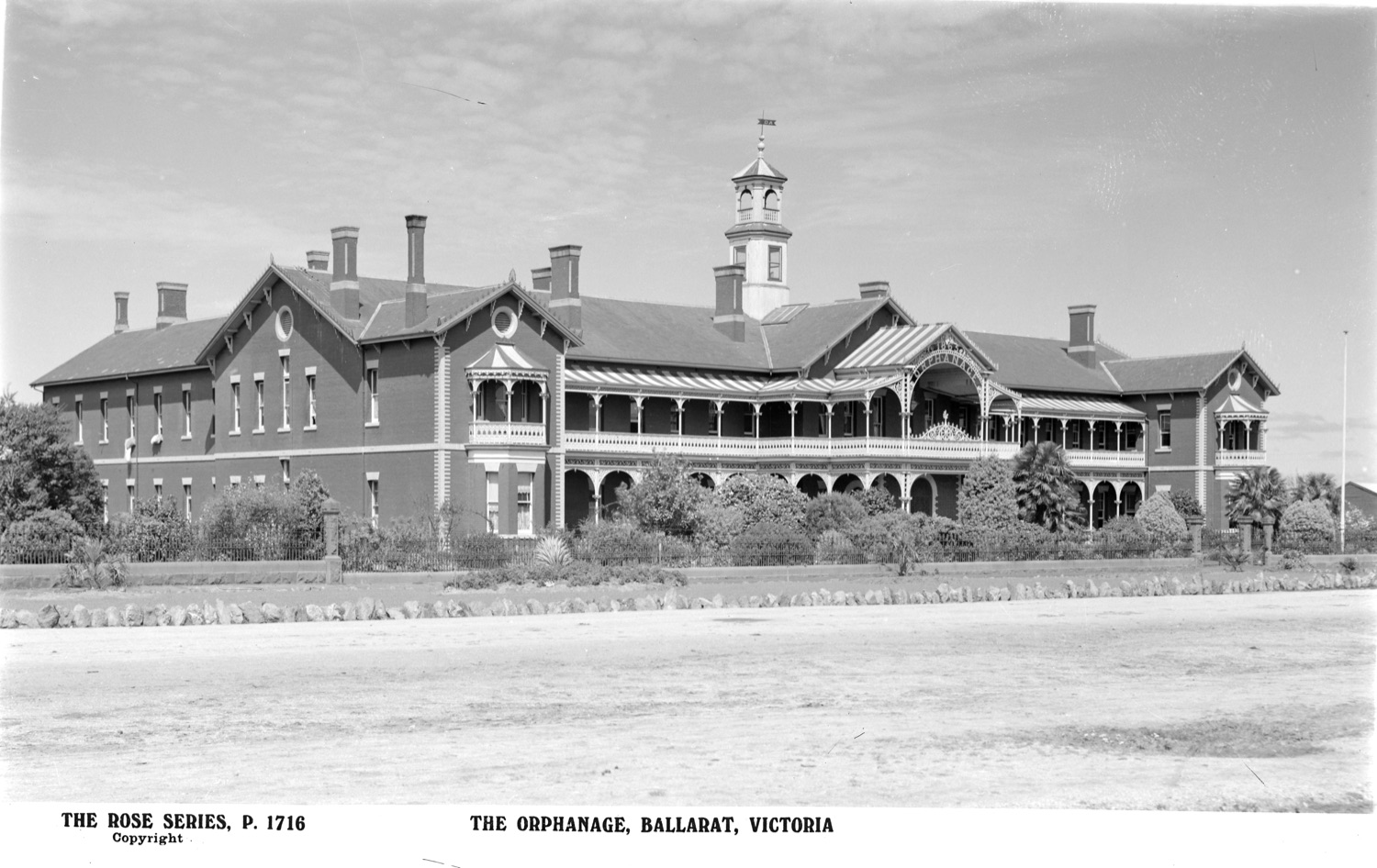 THE ROSE SERIES, P. 1716 - THE ORPHANAGE, BALLARAT, VICTORIA - H32492:2439